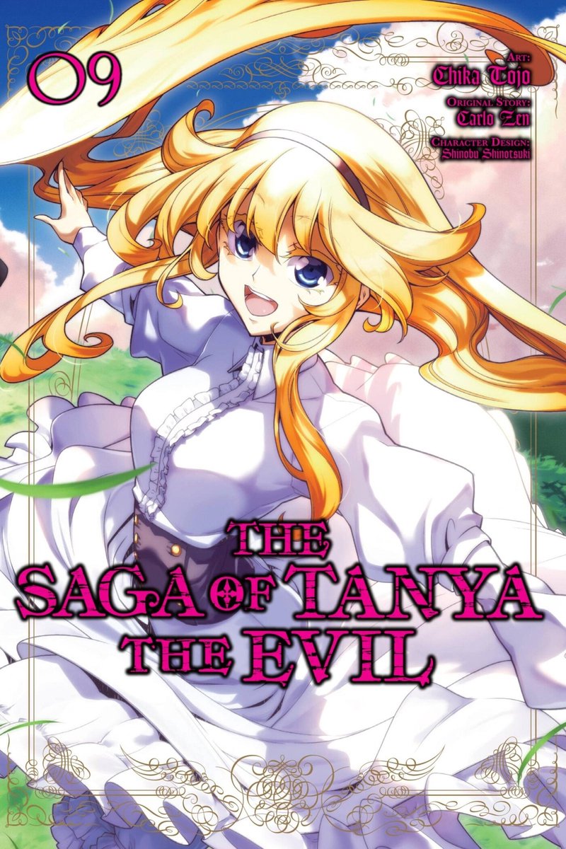 Omslag van The Saga of Tanya the Evil, Vol. 9 (manga)