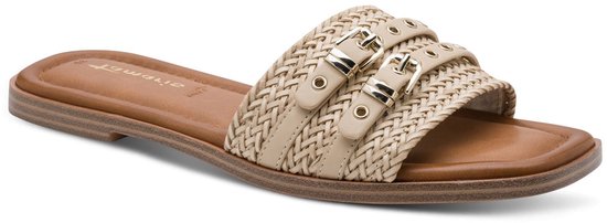 Mules Tamaris pour femmes beige