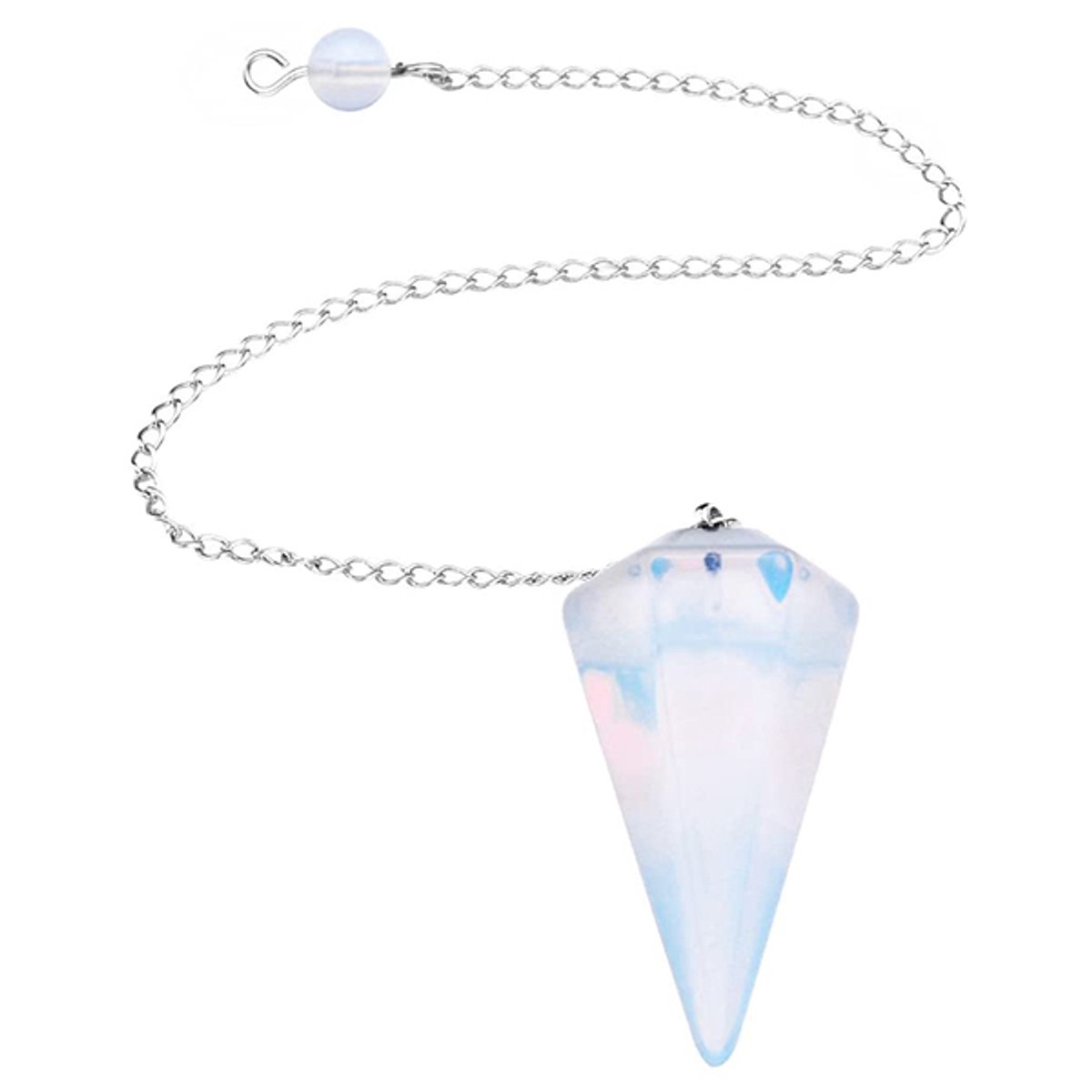 Opaliet pendel - Edelstenen - Natuursteen - Pendulant - Aura - Energie - Spirituele sierad