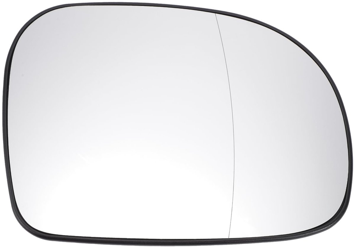 Car Spiegelglas Rechts Mercedes Viano 2003-2010 Warmtefunctie, Asferisch & Vervangend met Backplate