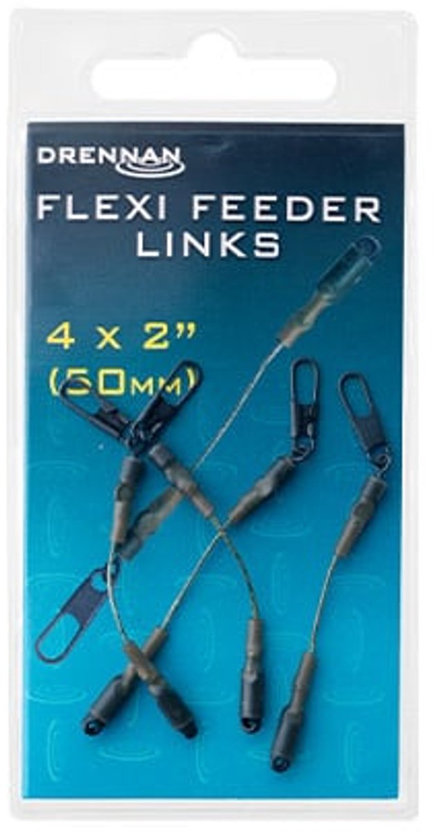 Drennan DR Flexi Feeder Link - Maat : Large 4x75mm van Drennan — afbeelding 2