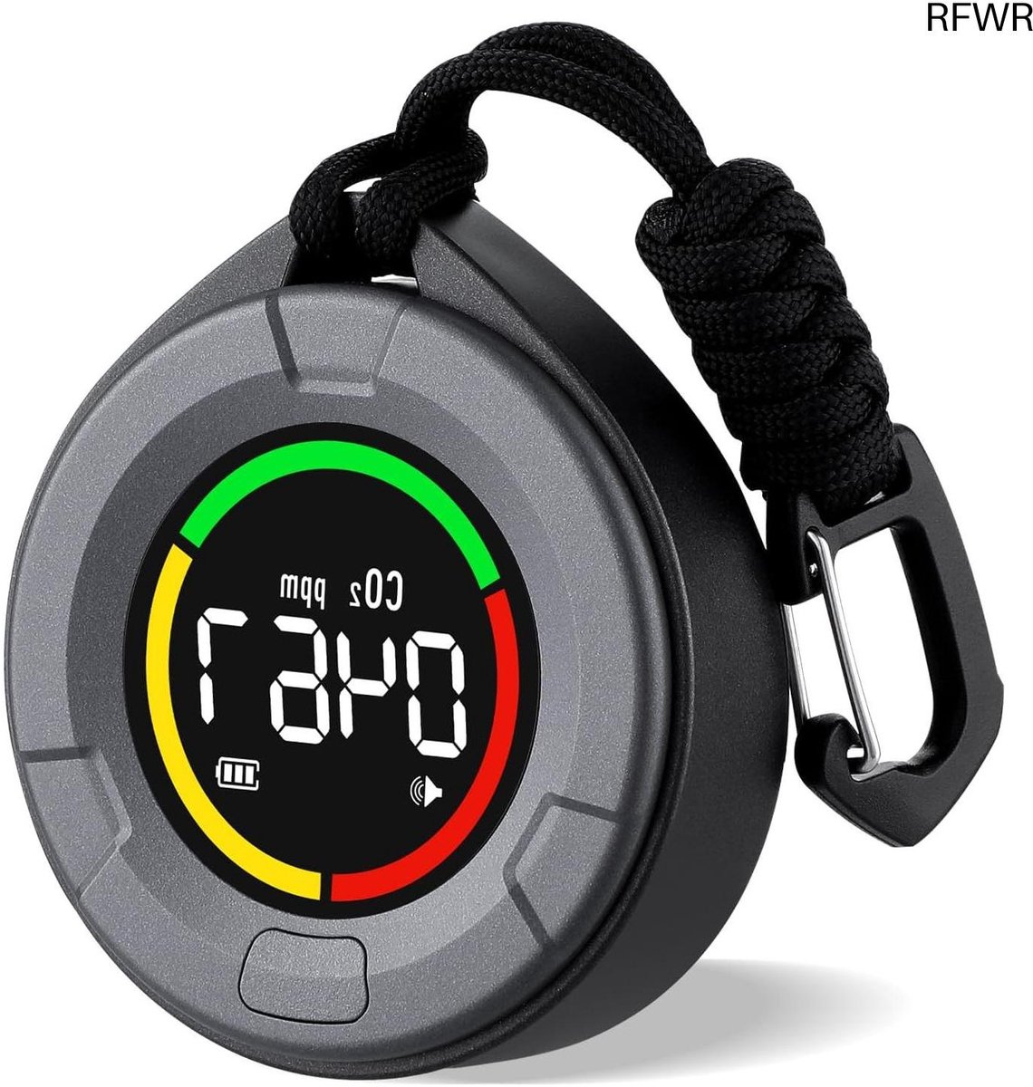 Fijnstofmeter - Luchtkwaliteitsmeter Voor Binnen - Co2 Meter - Tester