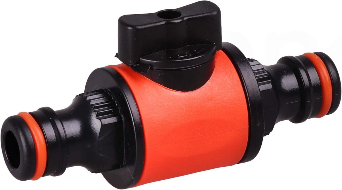 Afsluitkraan 1/2 inch meerkleurig - Compacte maat 5 x 3 x 3 cm