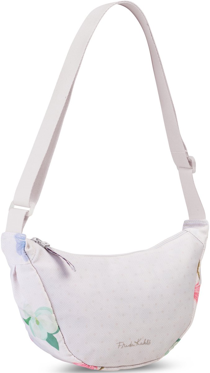 Frida Kahlo Schoudertas, Flora - 34 x 18 x 9 cm - Polyester