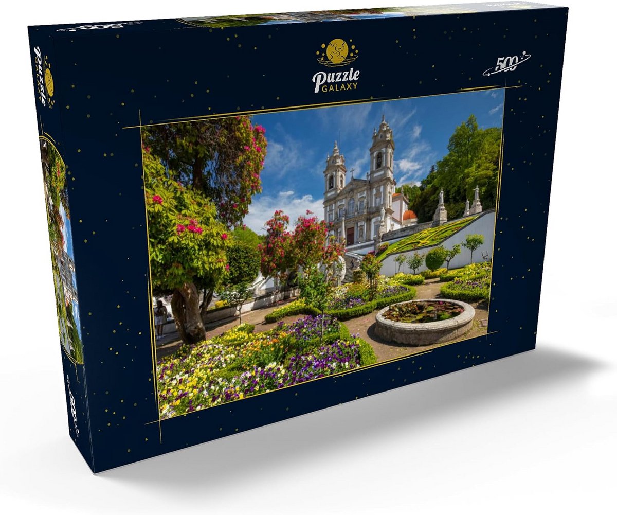 500 Stukjes Legpuzzel - Heiligdom Bom Jesus do Monte, Braga Portugal