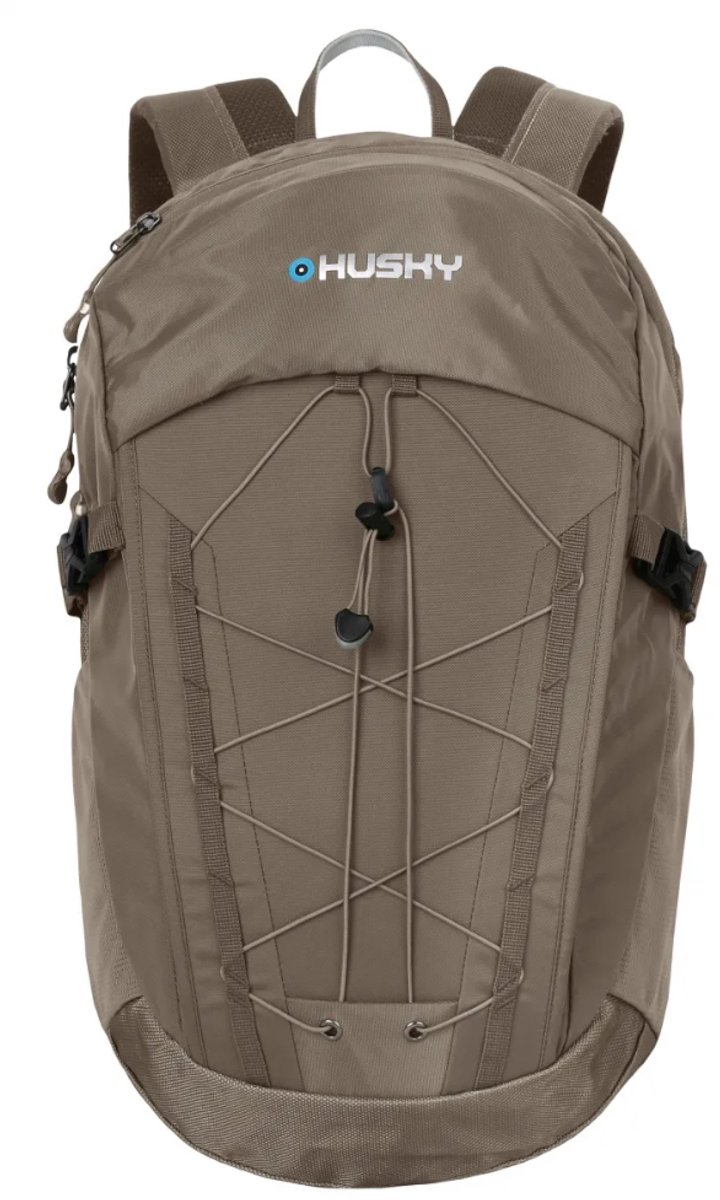 Husky rugzak schooltas City Nory 22 liter - Licht Bruin