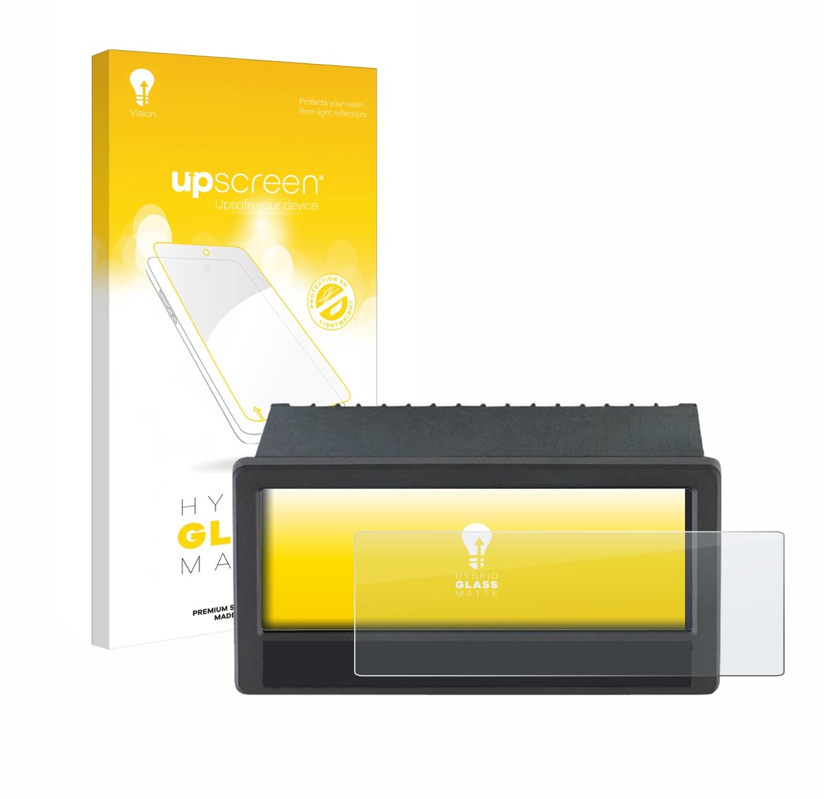 upscreen - Screenprotector voor ifm DX2055 - Folie Beschermfolie Beschermglas matte