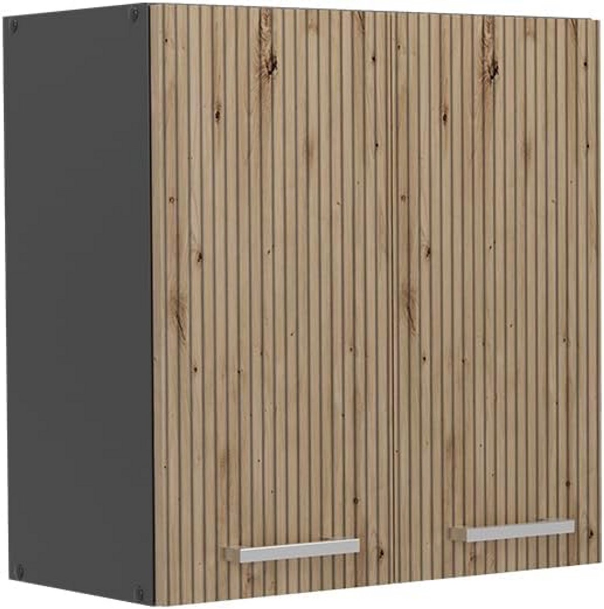 Hangkast Keuken R-Line 60 cm - Artisanaal Eiken en Antraciet