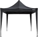 Antracietkleurige partytent van 3x3 meter, antraciet gekleurd frame.