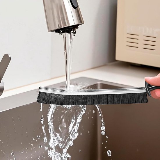 Voegenreinigingsborstelset voor Badkamer en Tegels - 3 Stuks met Haken - Hoekreinigingsborstel voor Professionals — afbeelding 4