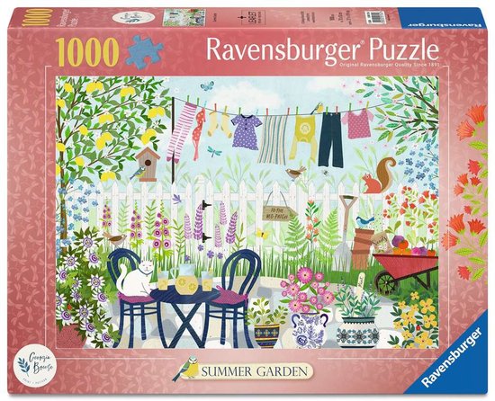 Ravensburger – Zomertuin – Legpuzzel – 1000 Stukjes