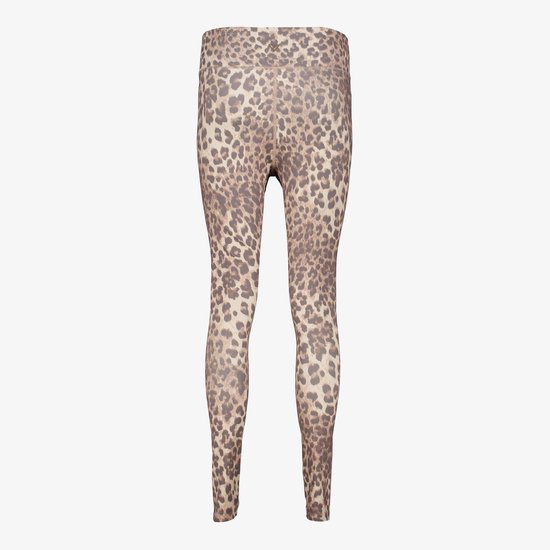 Osaga dames sportlegging met panterprint - Bruin - Maat XL van Merkloos — afbeelding 3