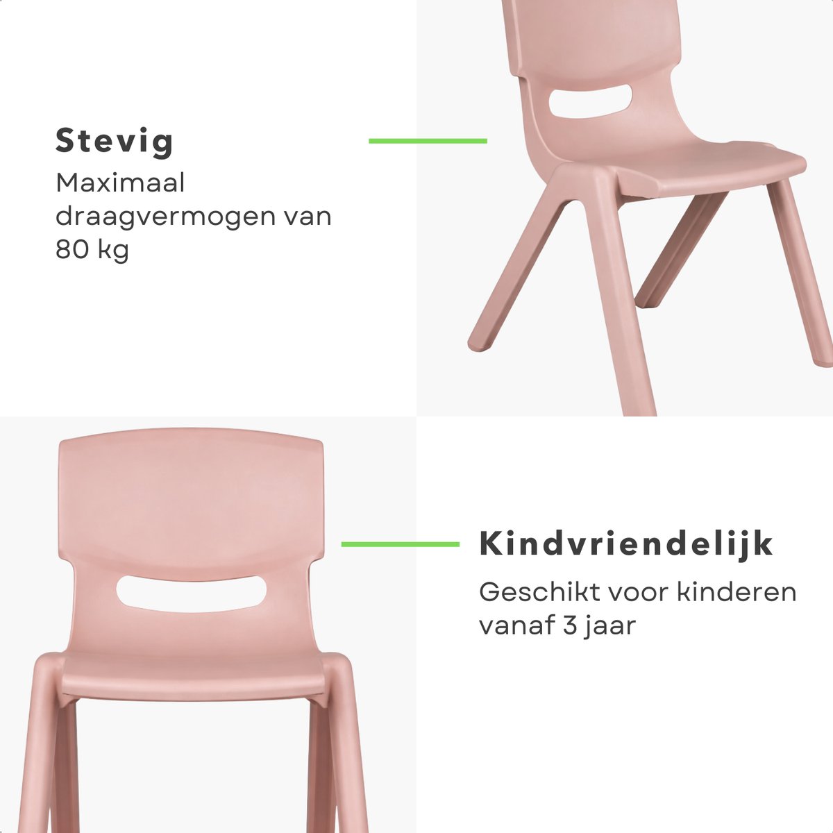 Cheqo Kinderstoeltje - Kinderstoeltje Roze thumbnail 6