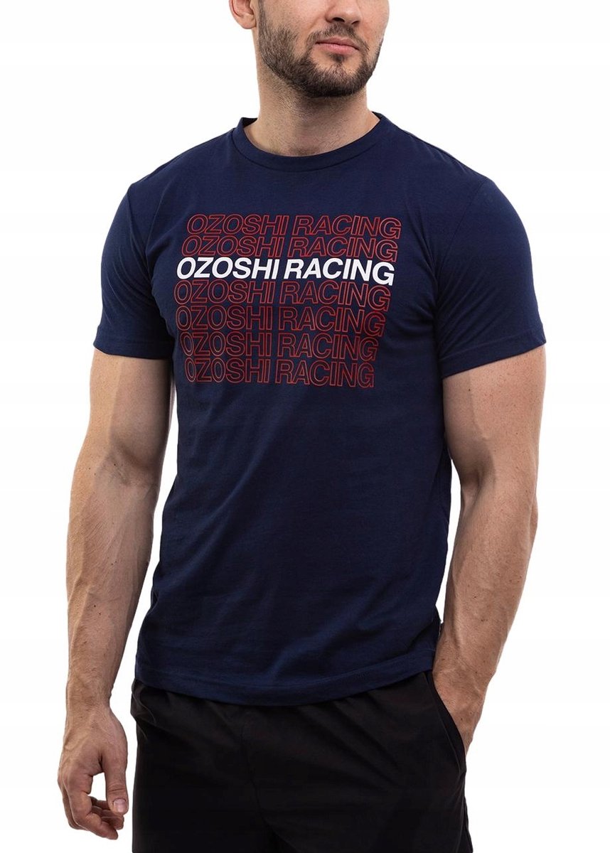 Ozoshi Sportshirt Heren - Blauw - Polyester