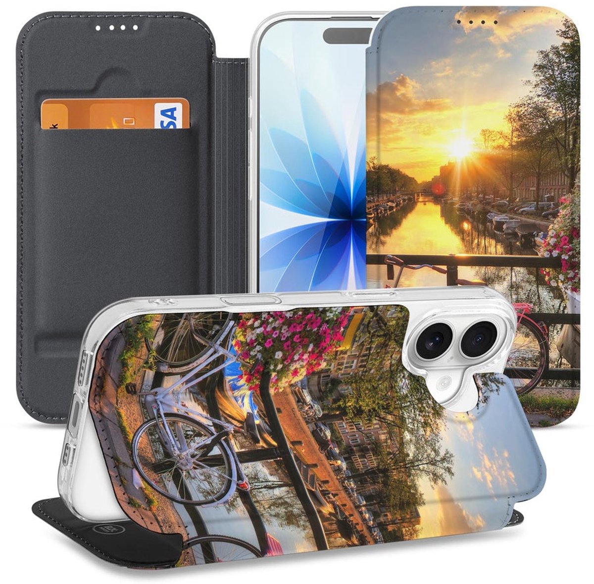 Apple iPhone 17 Book Cover Amsterdamse Grachten