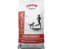 Arion hondenvoer Original All Breed High Energy 12 kg - Hond