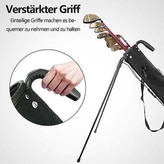 Ultralichte golf tas met grote opslagcapaciteit en stabiele constructie — afbeelding 3