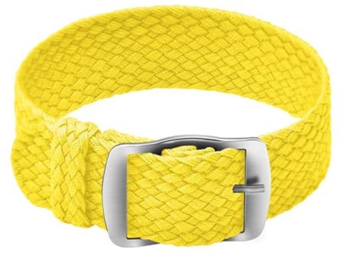 Ademende Nylon Horlogeband met Roestvrijstalen Gesp - Uniseks