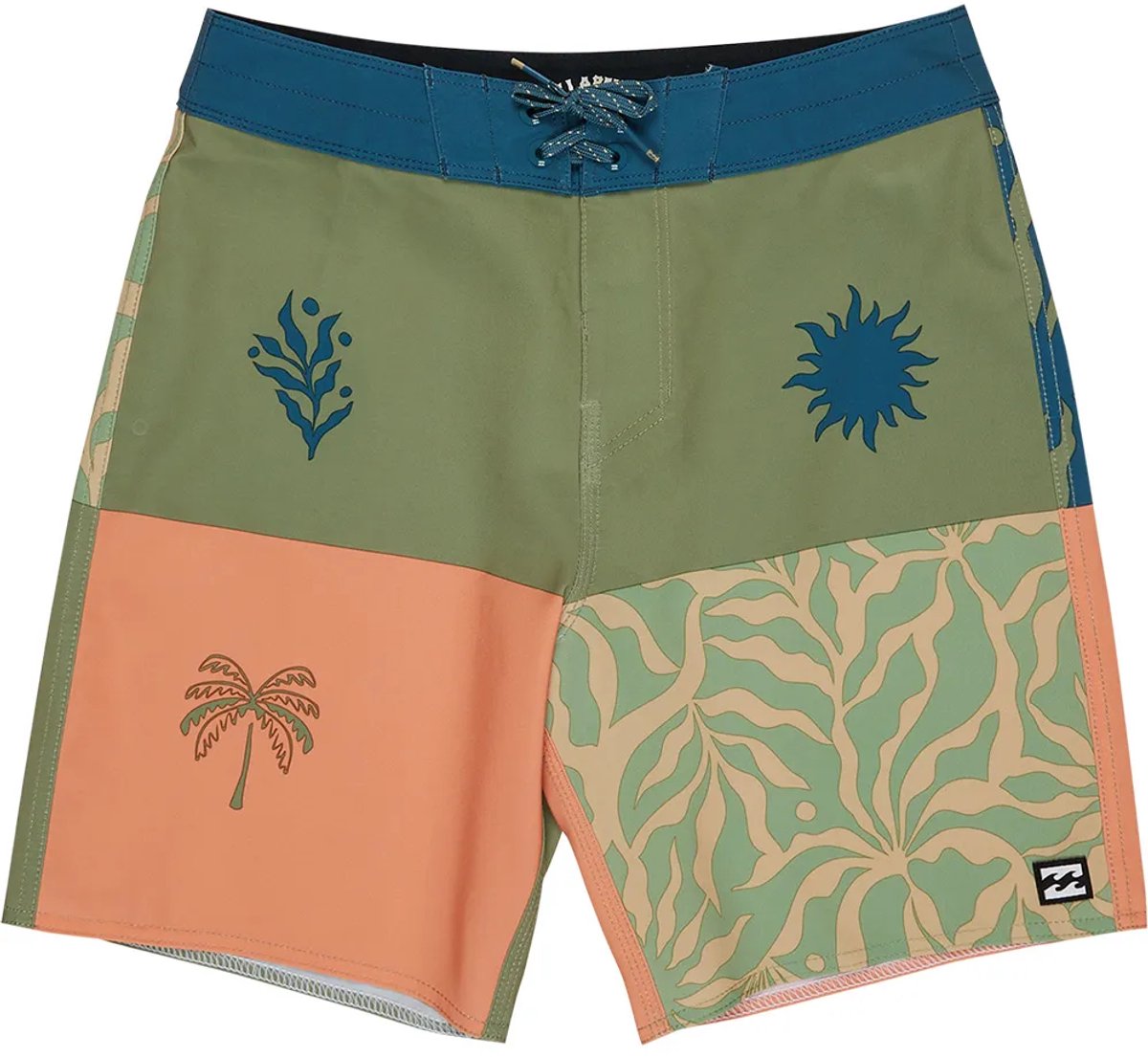 Billabong Reflection Pro Zwembroek 14 Years Jongen Groen
