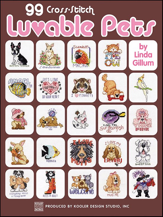 99 Cross-Stitch Luvable Pets - cover