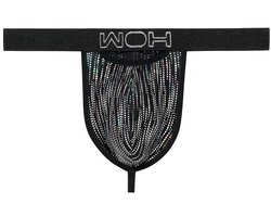 WOH heren microfiber G-string pure seduction zwart