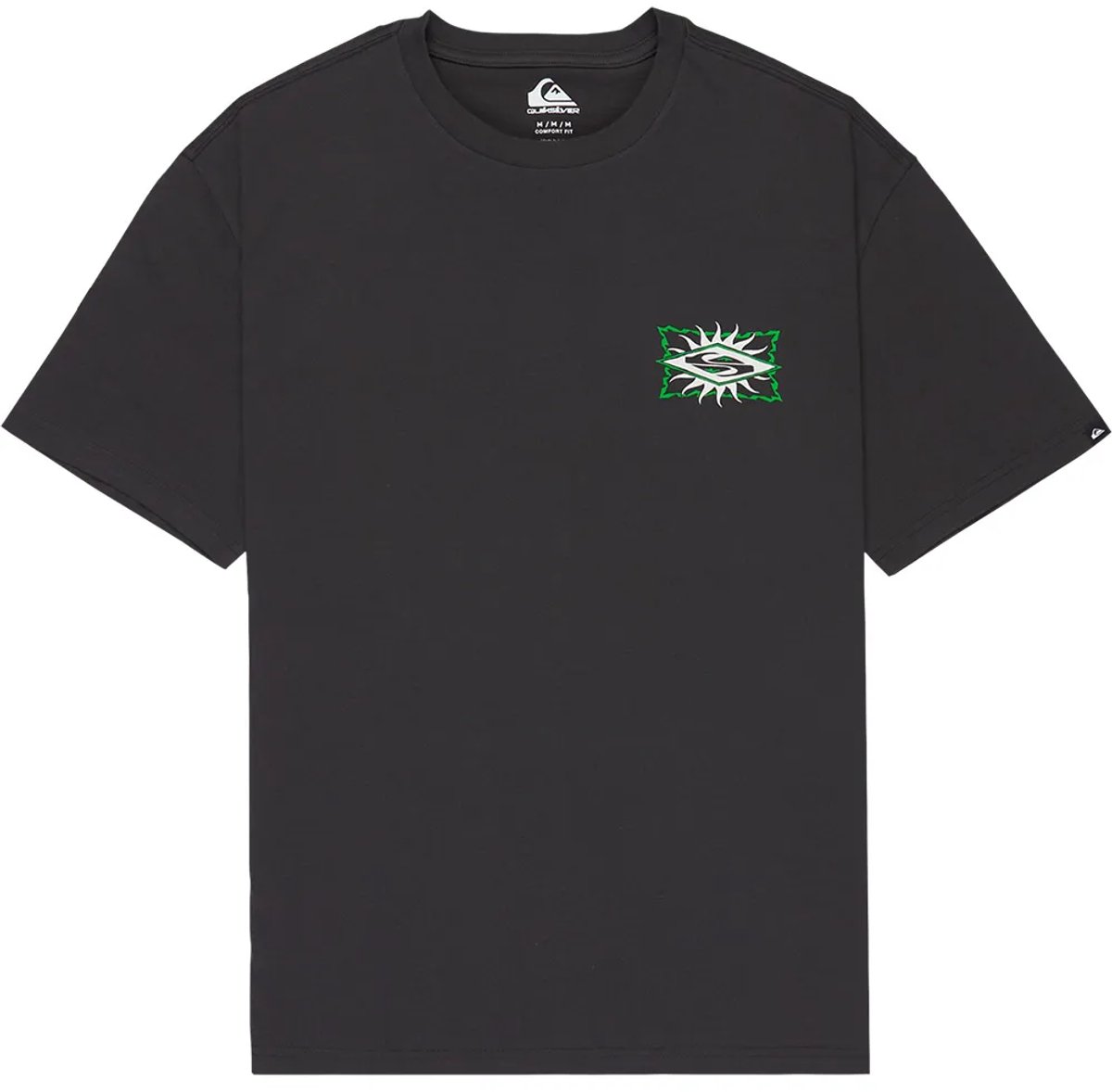 Quiksilver Ev Starfish Stamp T-shirt Met Korte Mouwen L Man Tarmac