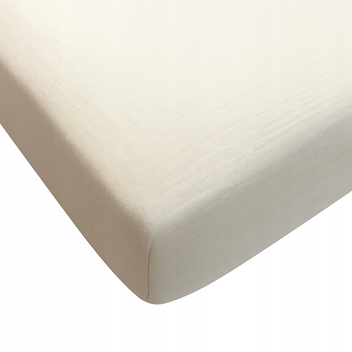 Dartomik - Luxe Muslin Kinderbedlaken - 120x60 cm - 100% Katoen - Ecru