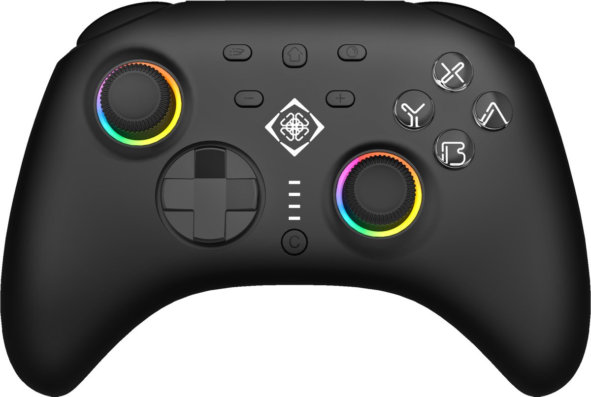 Deltaco Gaming Draadloze Controller - Hall Effect - Anti Stickdrift - voor Nintendo Switch 2 - Zwart