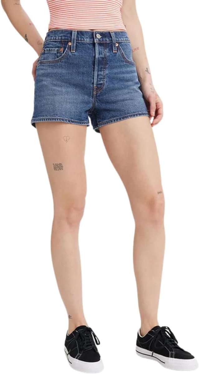 Denim Shorts - Korte Broek - Zomerse Outfits - Iconische Pasvorm - Blauw