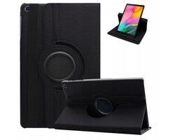 EtuiTab - 360° Draaibare Tablethoes - Huawei MatePad T10 T10s - Zwart - Eco-leer