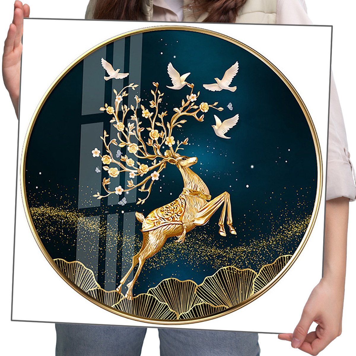 Diamond Painting Grote Goud