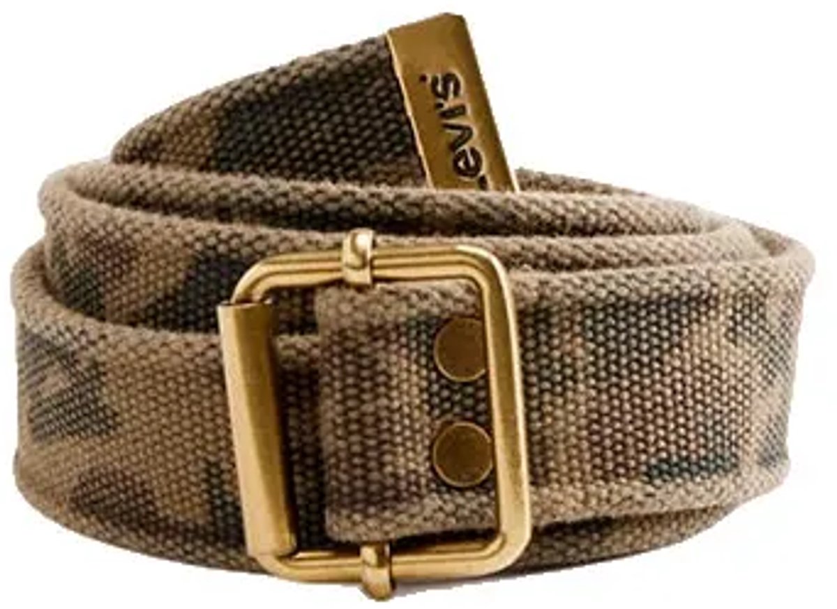 Levis Accessories Washed Down Riem Bruin 85 cm Man
