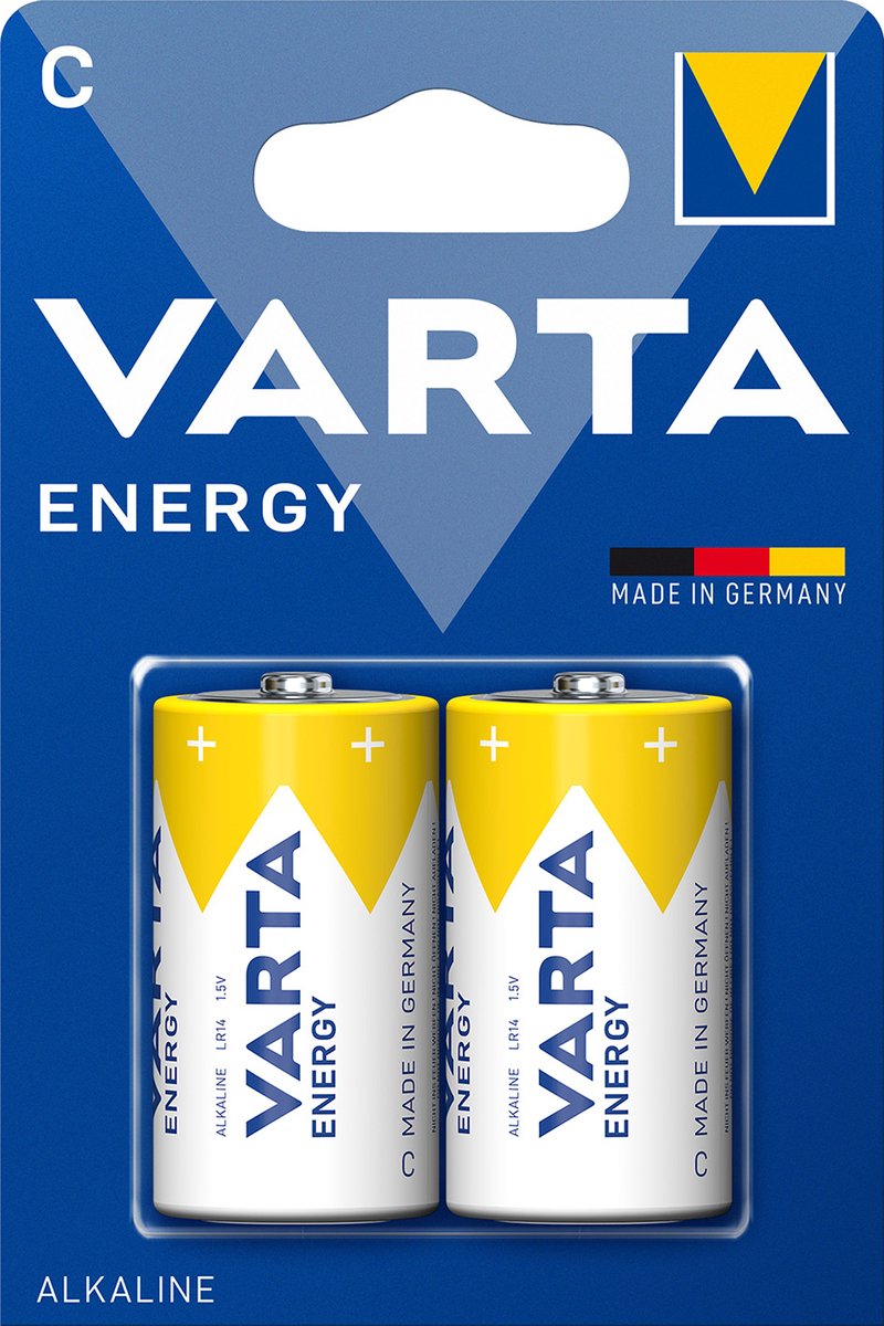 Varta Energy LR14 / C Alkaline batterij (2 Stuks)
