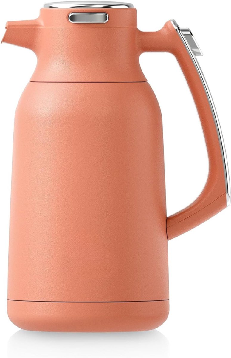 CLVP® Thermoskan Koffiekan – Dubbelwandige Isoleerkan – Warm