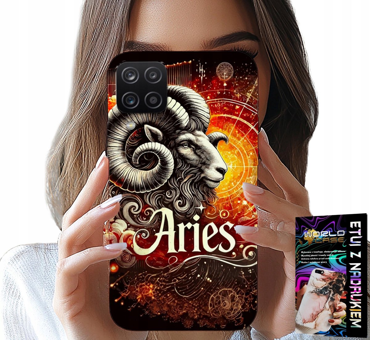 HOESJE VOOR SAMSUNG GALAXY A22 5G - STERRENBEELD, STEENBOK, ASTRONOMIE