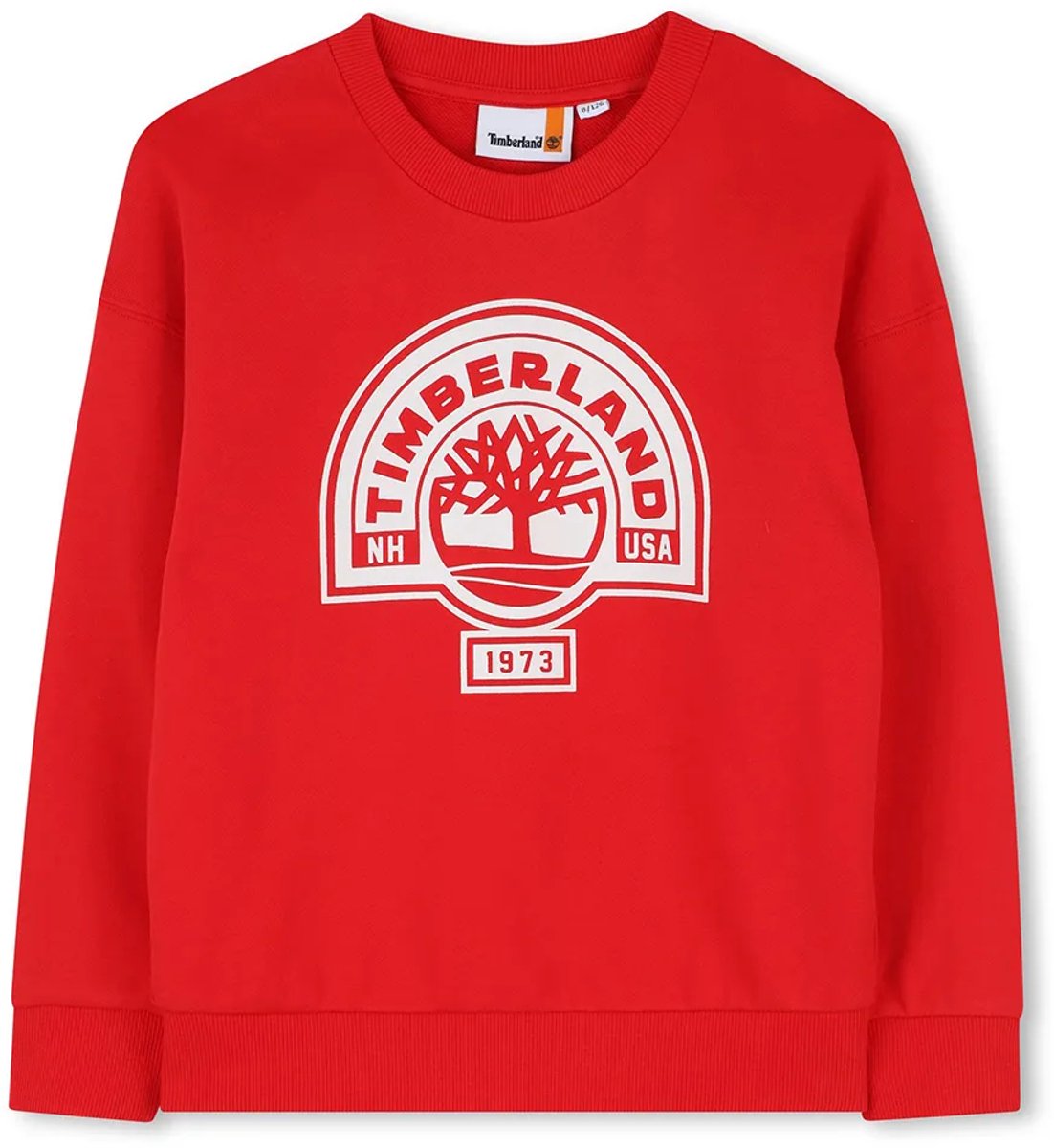 Timberland T60811 Sweatshirt 10 Years Jongen Rood