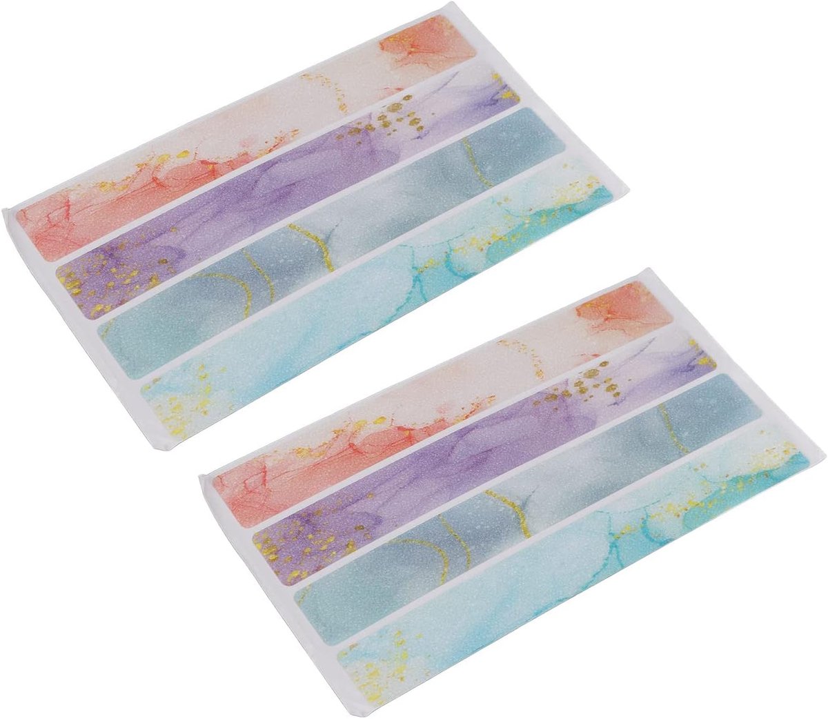 Antislipstrips Badkamer - Douchestickers Rubber - Veilig Douchen - 24 Stuks Set - Waterdicht Stevig - Kleurrijk