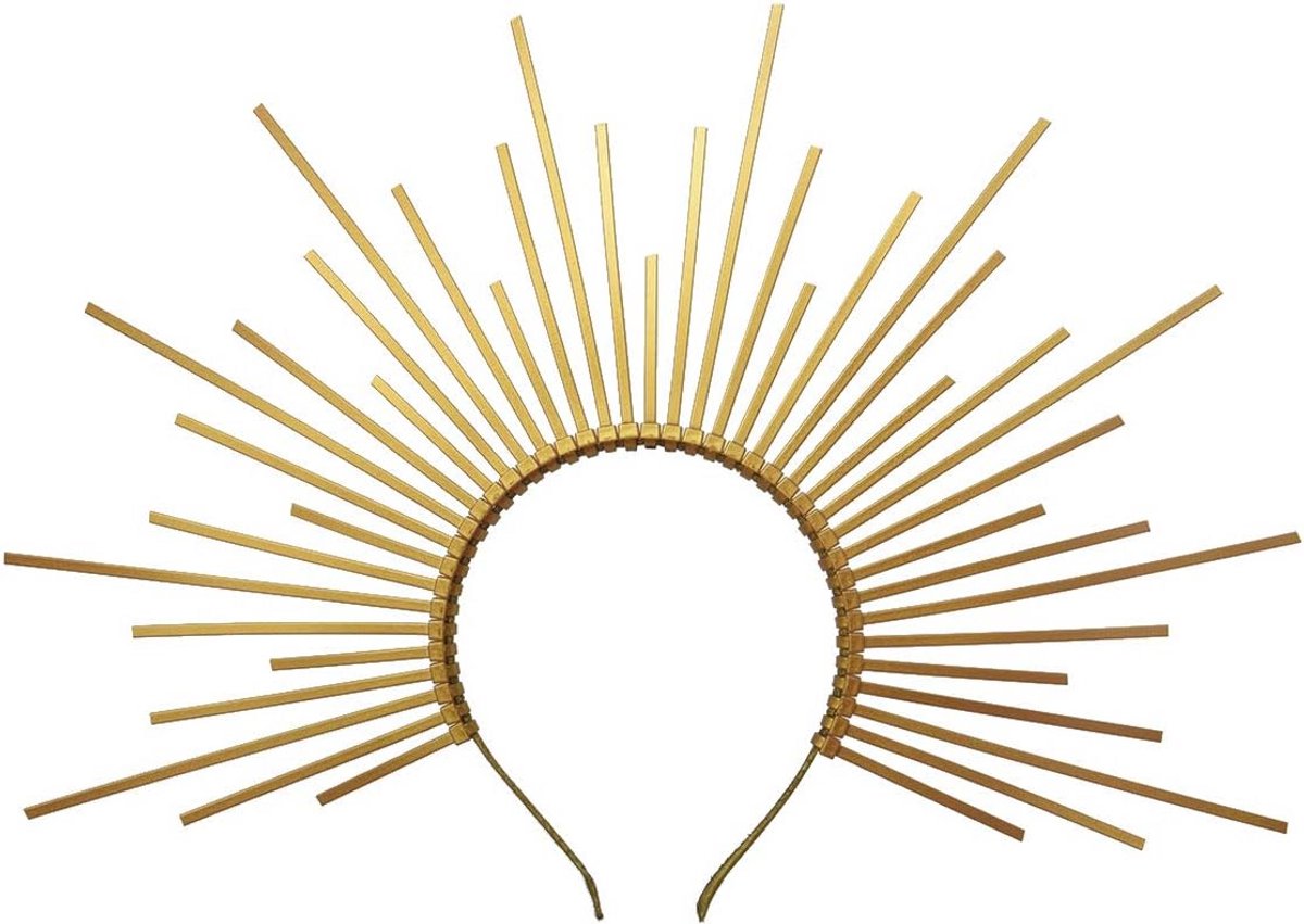 Feestelijke Zonnekracht Haarband voor Dames - Kostuumaccessoire