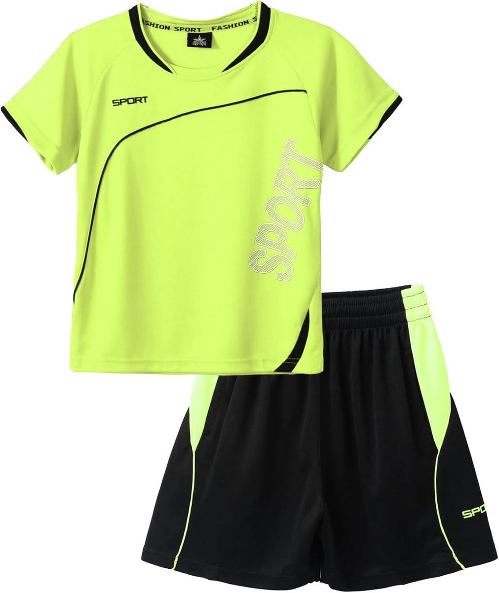 Sportkleding Set Jongens Korte Mouwen Zomer Trainingspak