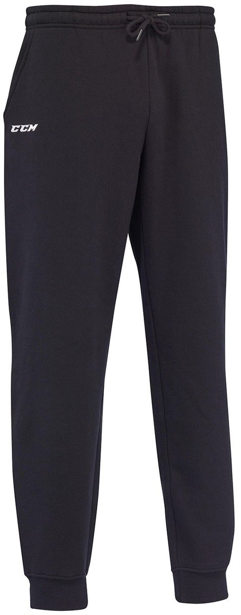 Ccm Team Cuffed Jogger Jr/yt Black S
