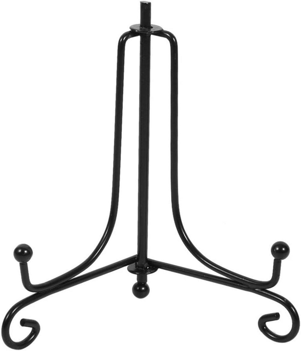 Zwarte Display Standaard van IJzer voor Borden en Platen - Diverse Maten