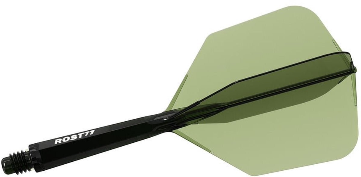 Cuesoul ROST 77 Dark Green Red Big Wing - Dart Flights