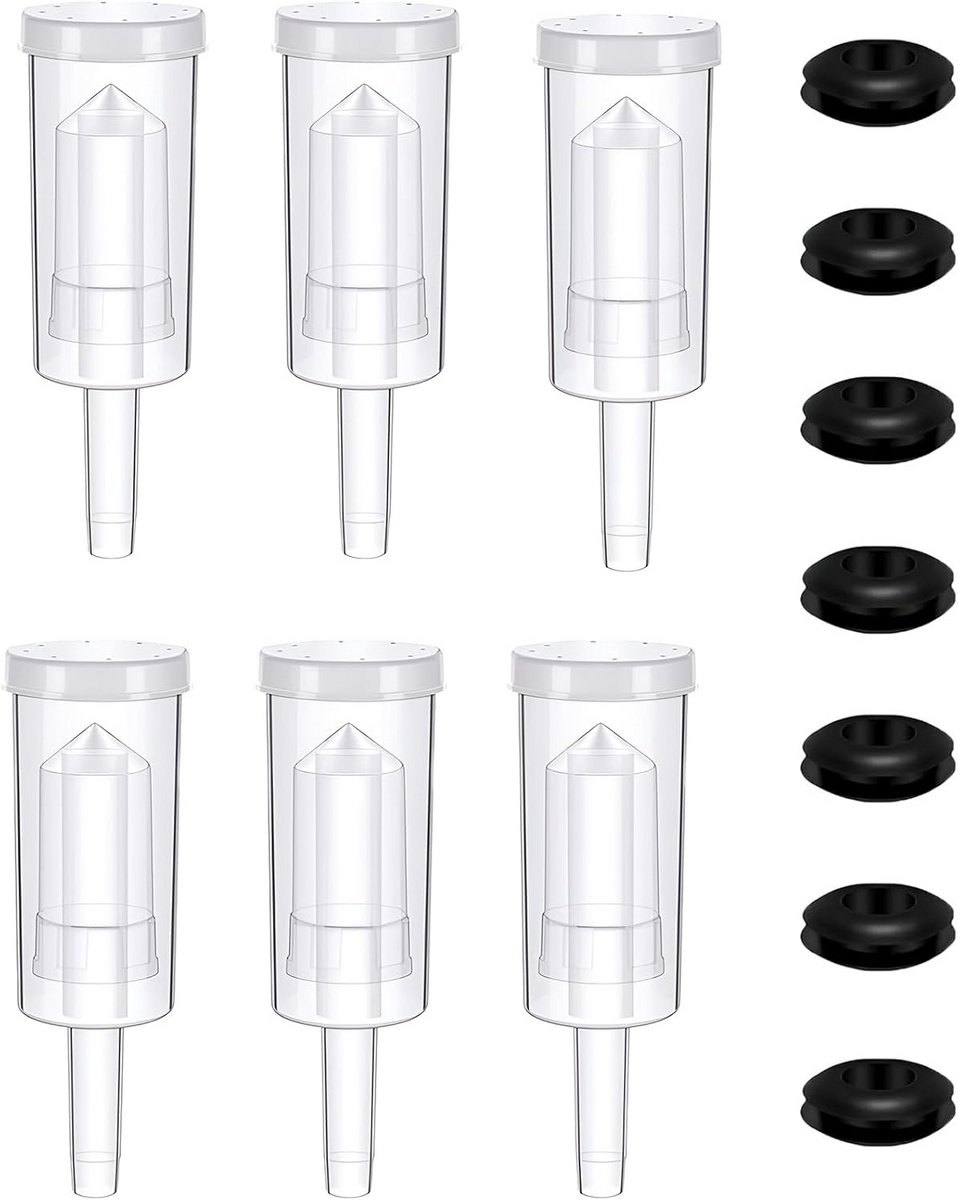 Set van 6 Fermentatiebuizen voor Zuurkool en Kimchi