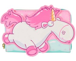 Loungefly Minions Fluffy Unicorn Portemonnee Roze Man,Vrouw