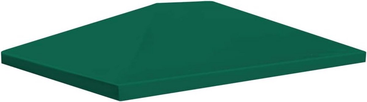 Luxe Partytent Dakzeil 3x3m Waterdicht Groen UV-Bestendig - Vervangend Dakdoek