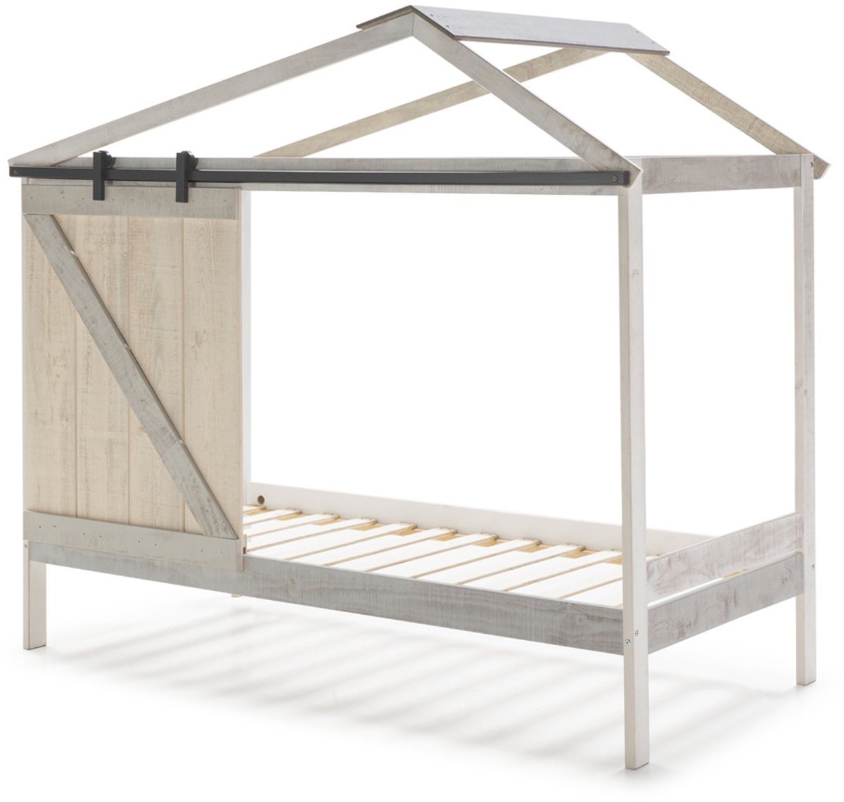 Marckeric - Bed Lara - Grijs - 208.5x103.5x183.5cm