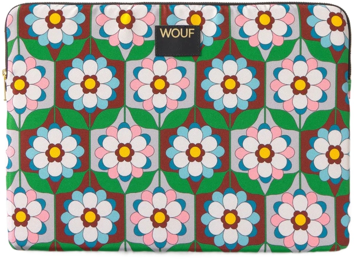 Wouf Daily Laptop Hoes 15-16 inch - Laptopsleeve - Kaleido