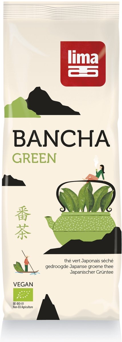 Lima Green bancha thee los bio (100g)