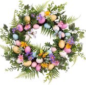 Decoratieve krans eucalyptus kopen | 50 cm | Weddingdeco.nl