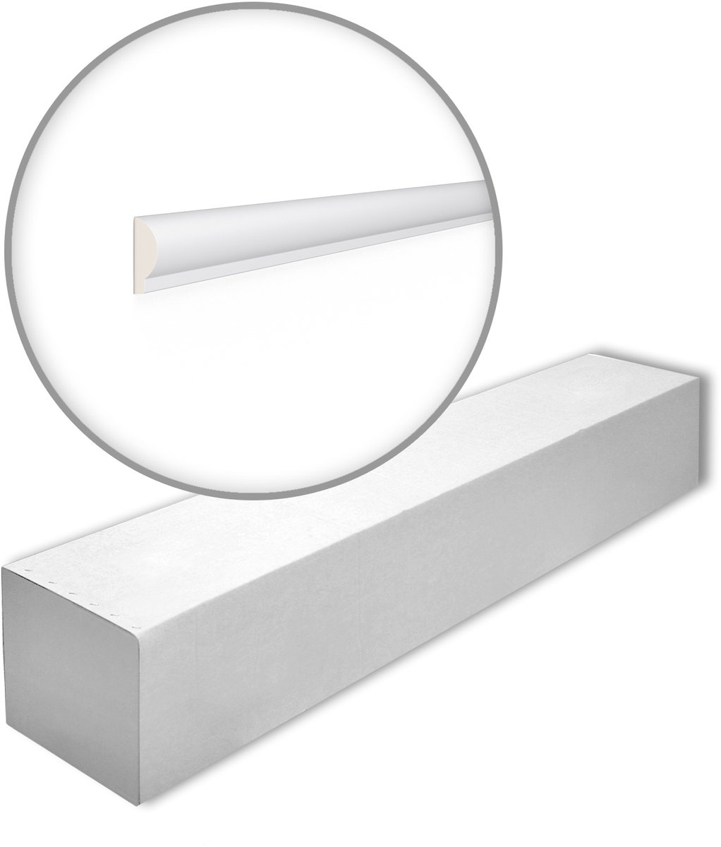 NMC SP1-box ARSTYL Noel Marquet 1 doos 50 stukken Wandlijst modern design wit | 100 m